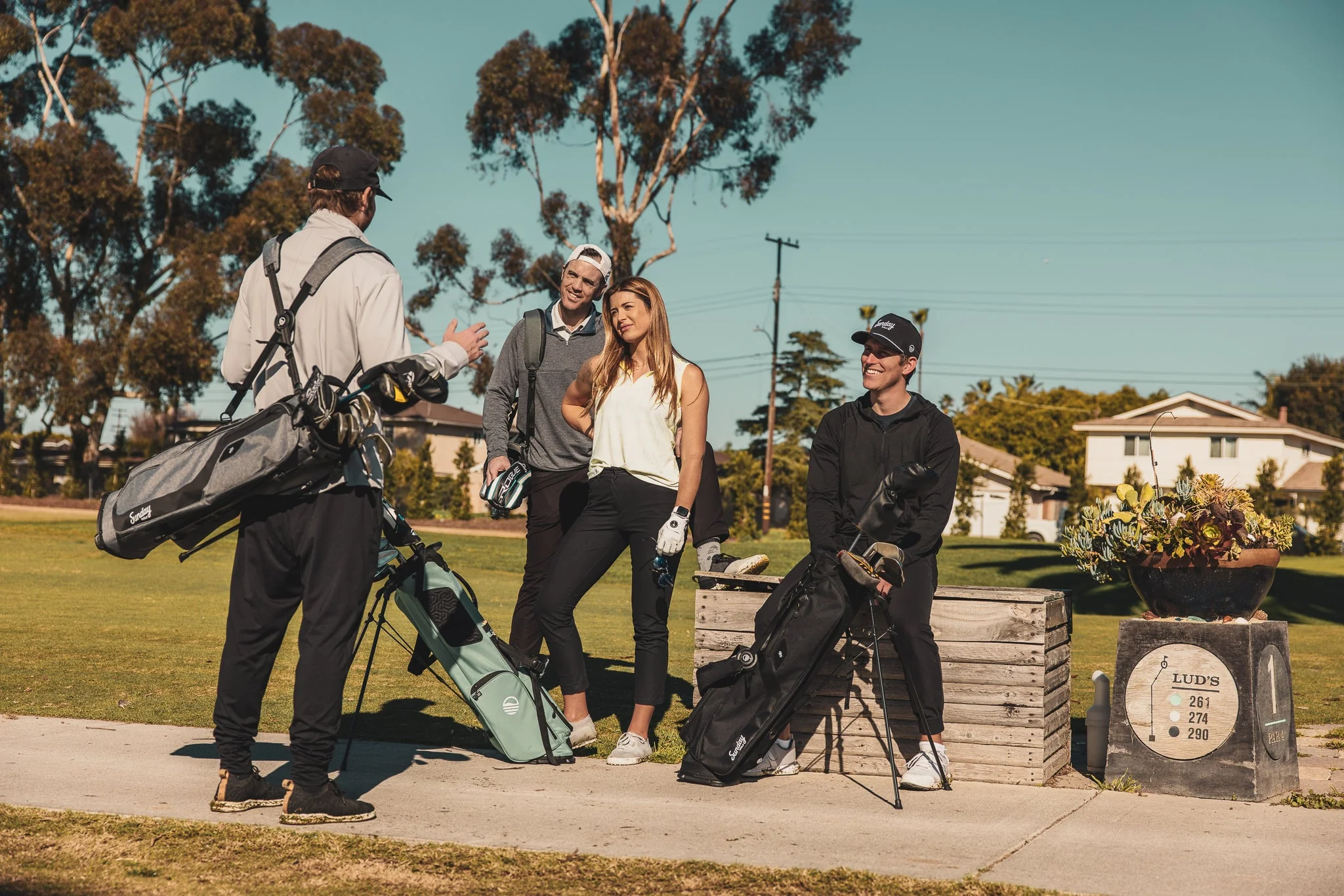 El Camino | Heather Gray Walking Golf Bag - Image 8