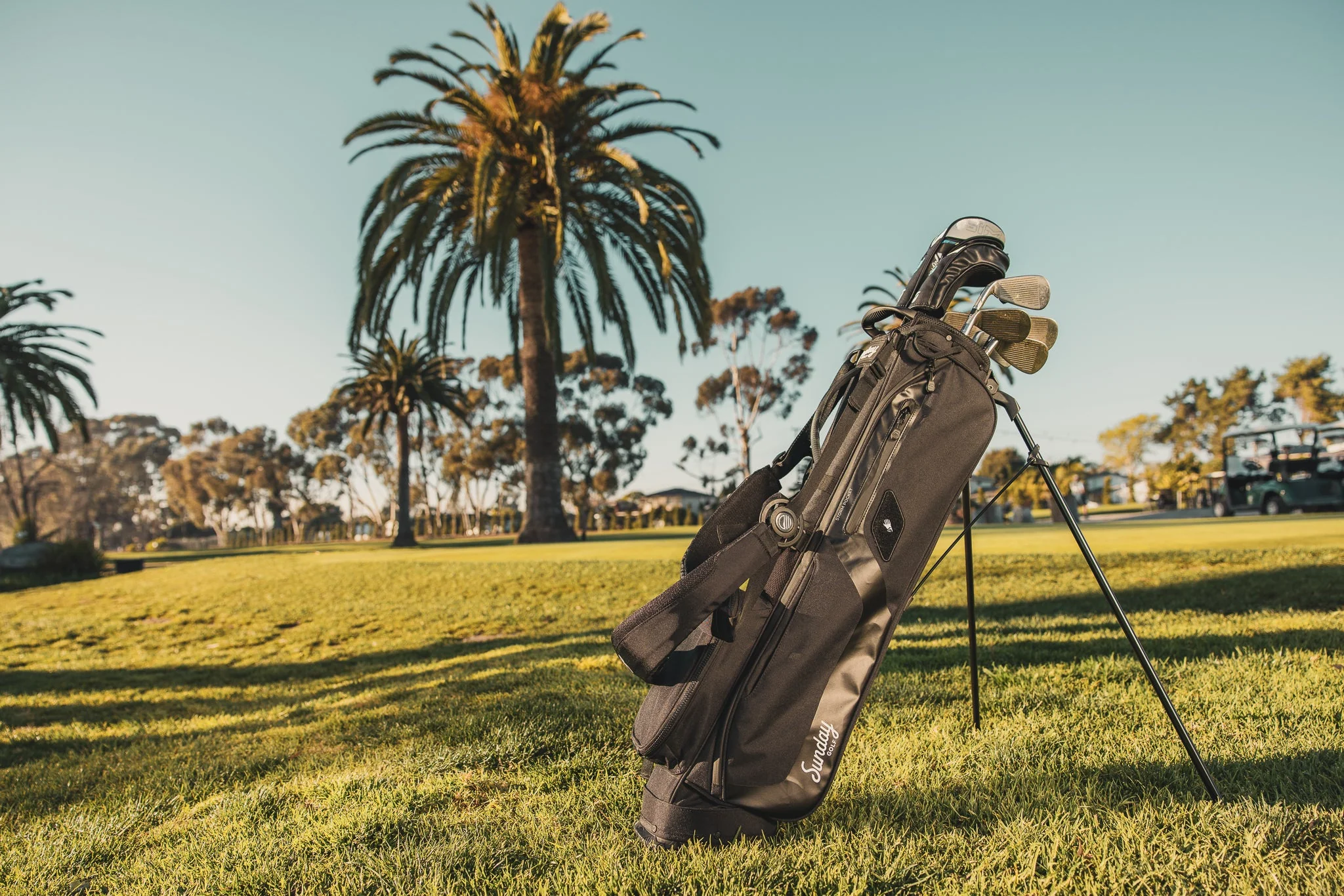 El Camino | Matte Black Walking Golf Bag - Image 8