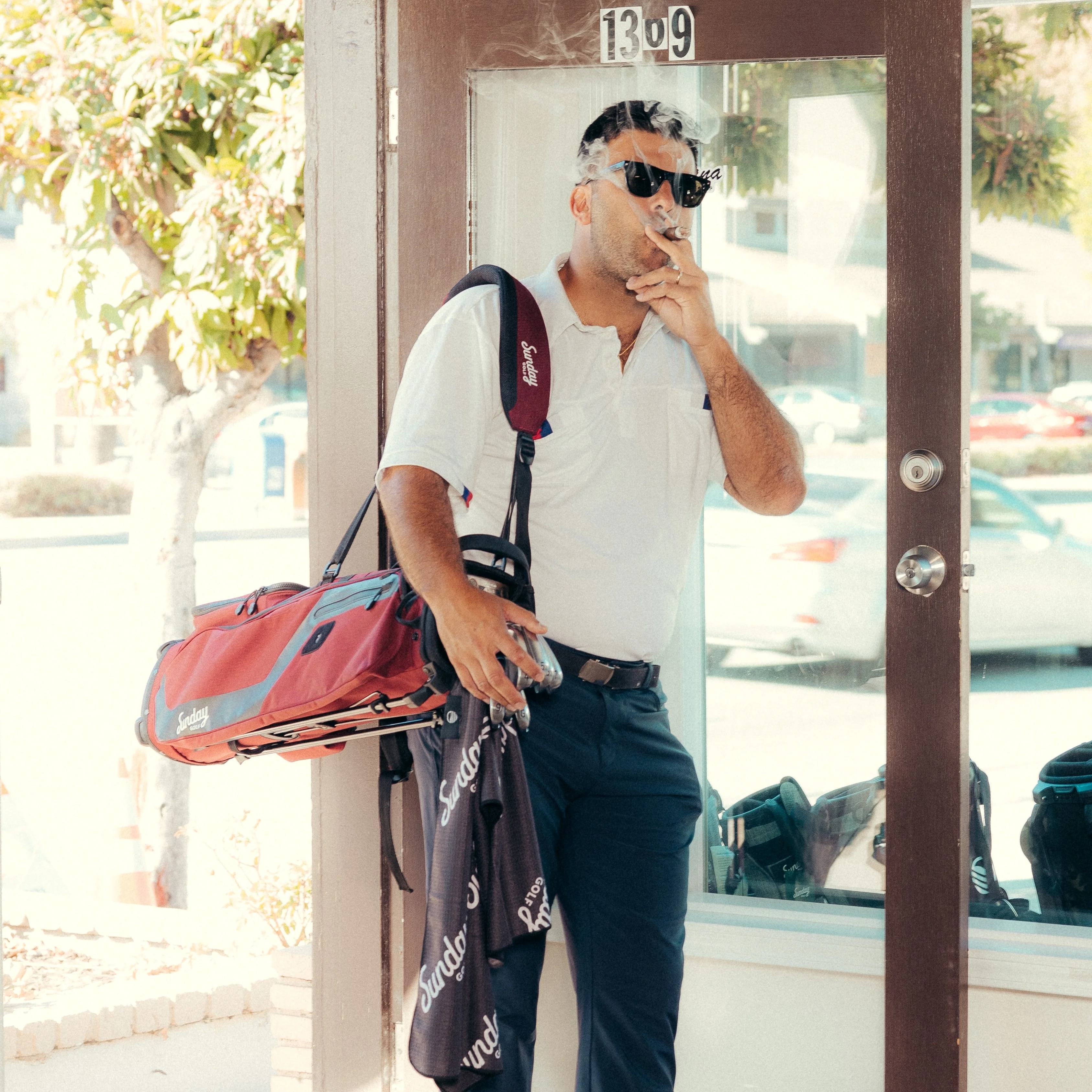 El Camino | Ron Burgundy Walking Golf Bag - Image 10