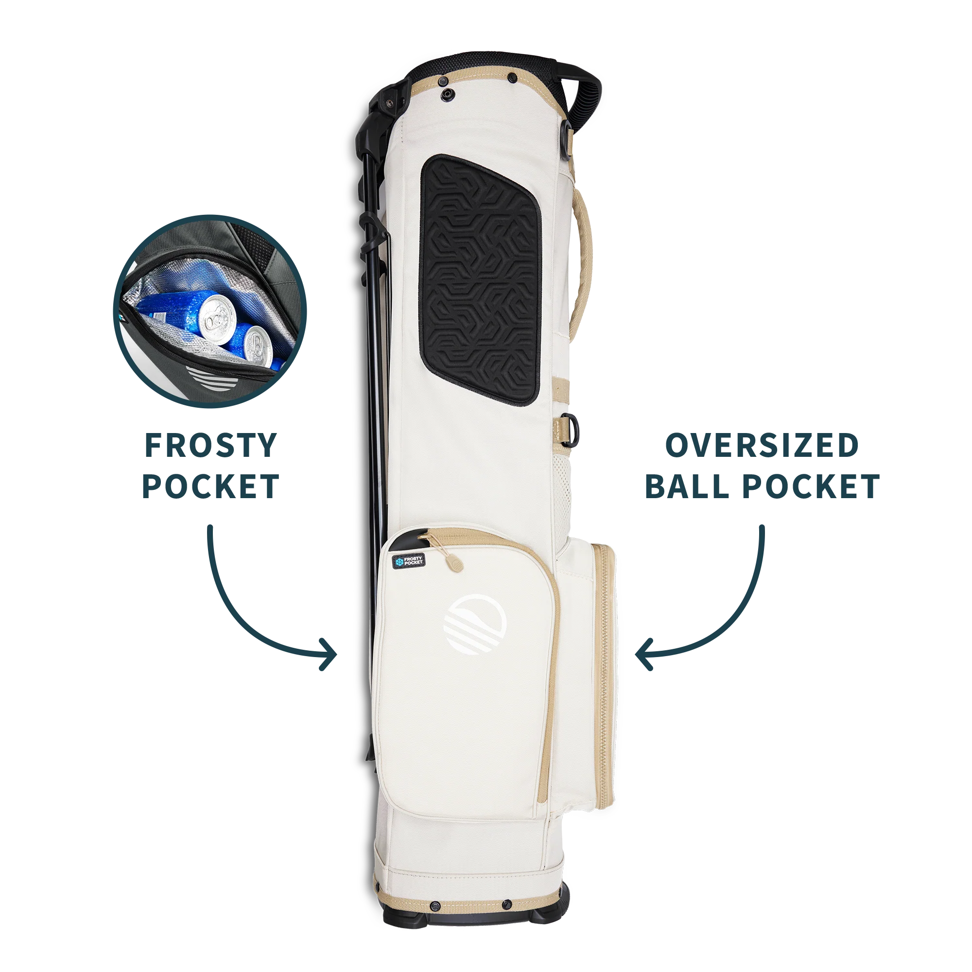 El Camino | Toasted Almond Walking Golf Bag - Image 3