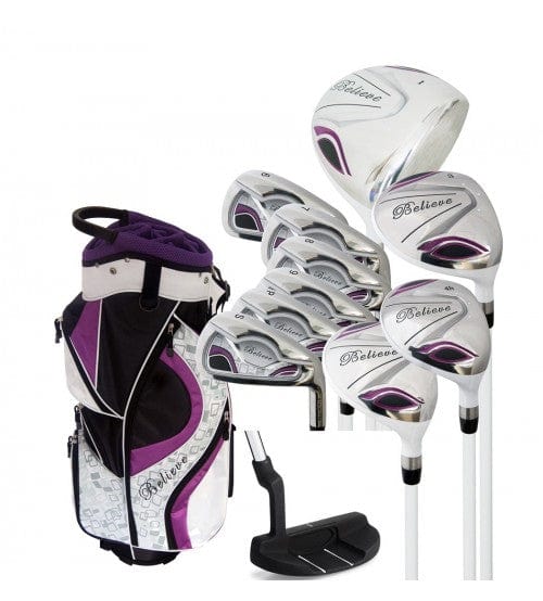 Founders Club Believe Complete Ladies Golf Set - Purple (Right-handed Petite -1") - Image 9