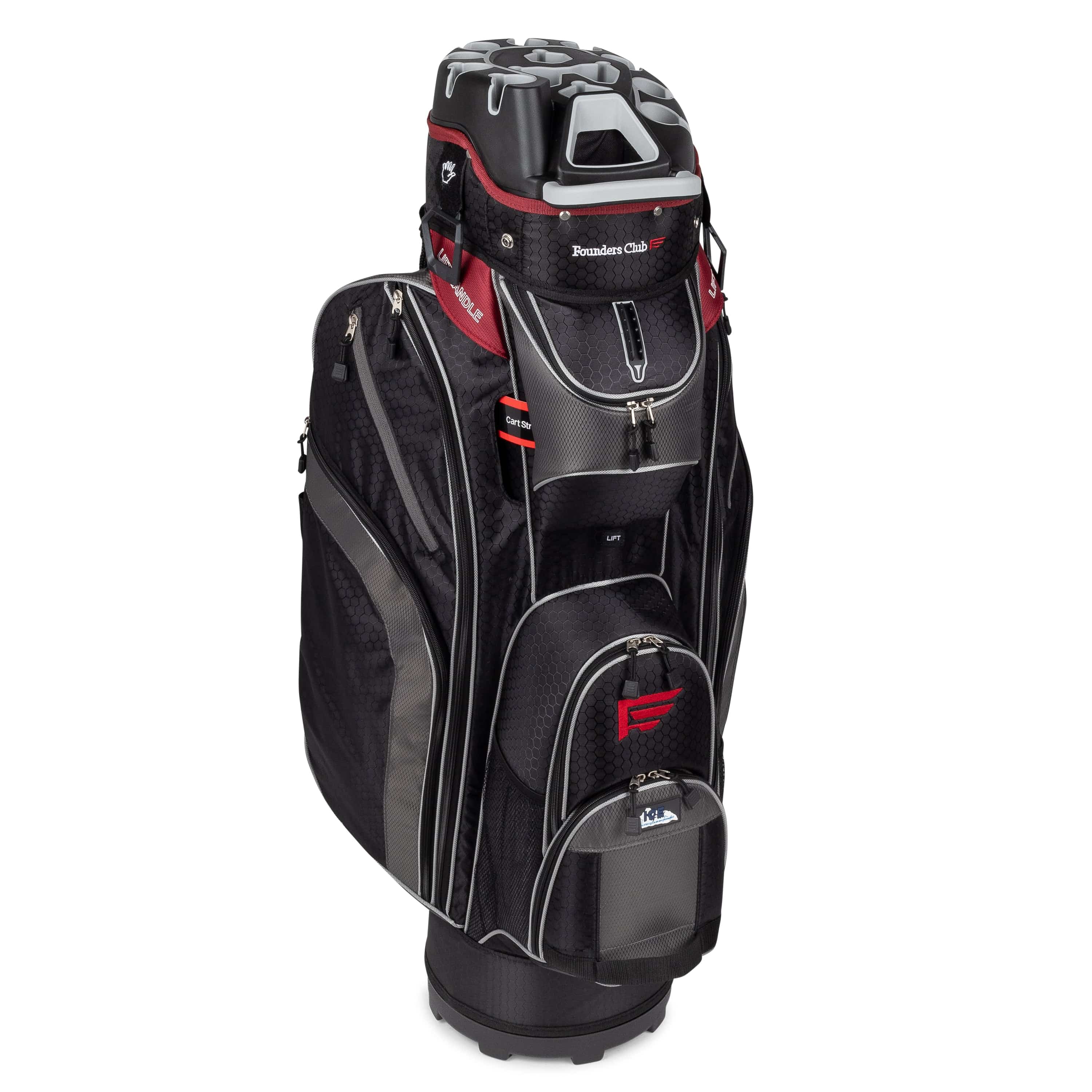 Founders Club Bomb Men's Golf Club Set with 14 Way Organizer Golf Charcoal Bag Right Hand - Image 10