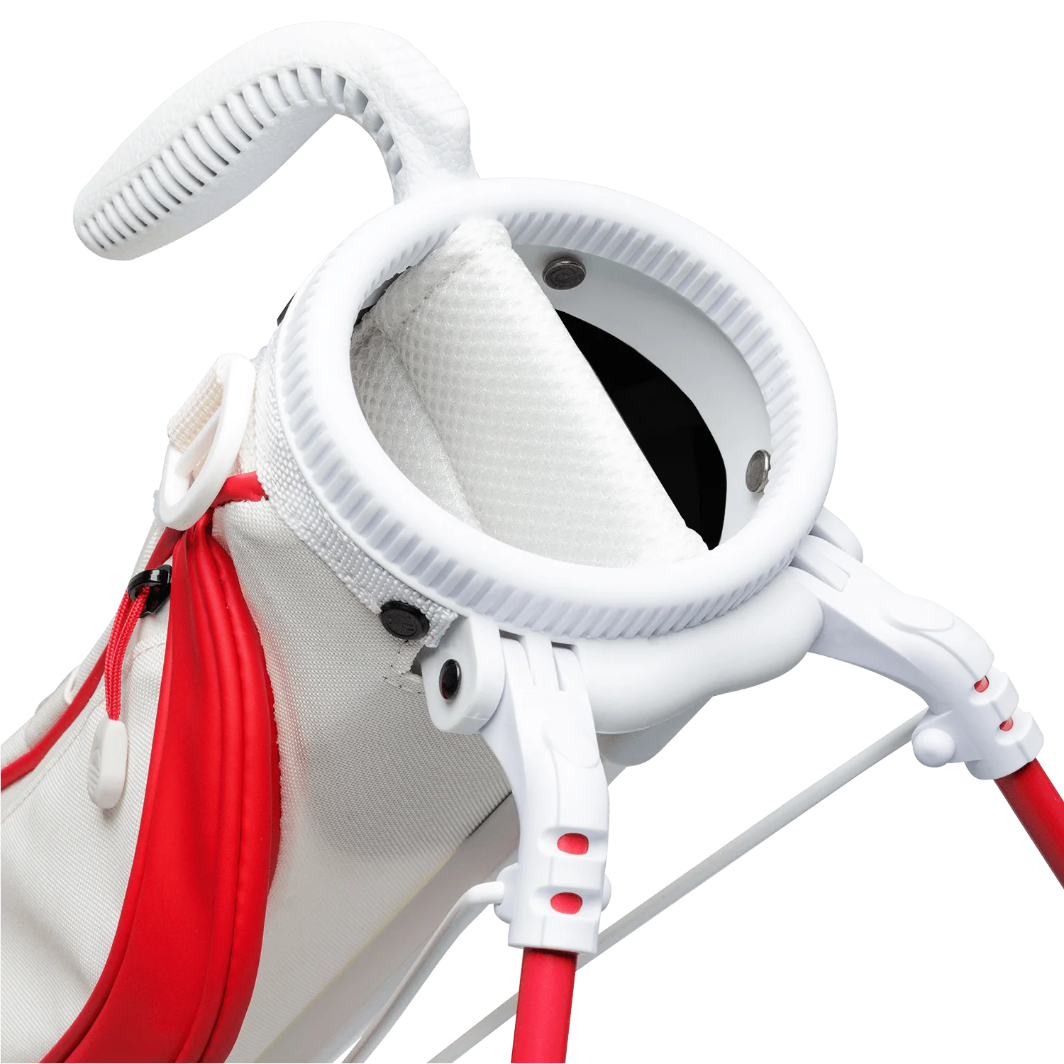 The Loma | Red & Off-White Par 3 Bag - Image 5